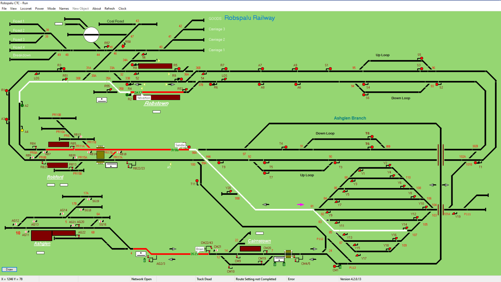 Control System Display